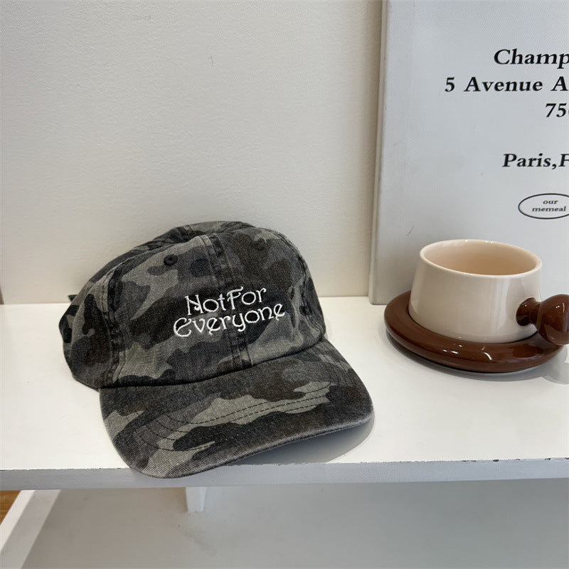 Men's Casual Cotton Embroidered Cap