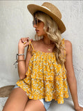 Casual Women's Ruffled Blouse