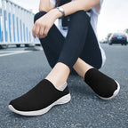 Women's Breathable Slip-On Sneakers with Flexible Sole Design