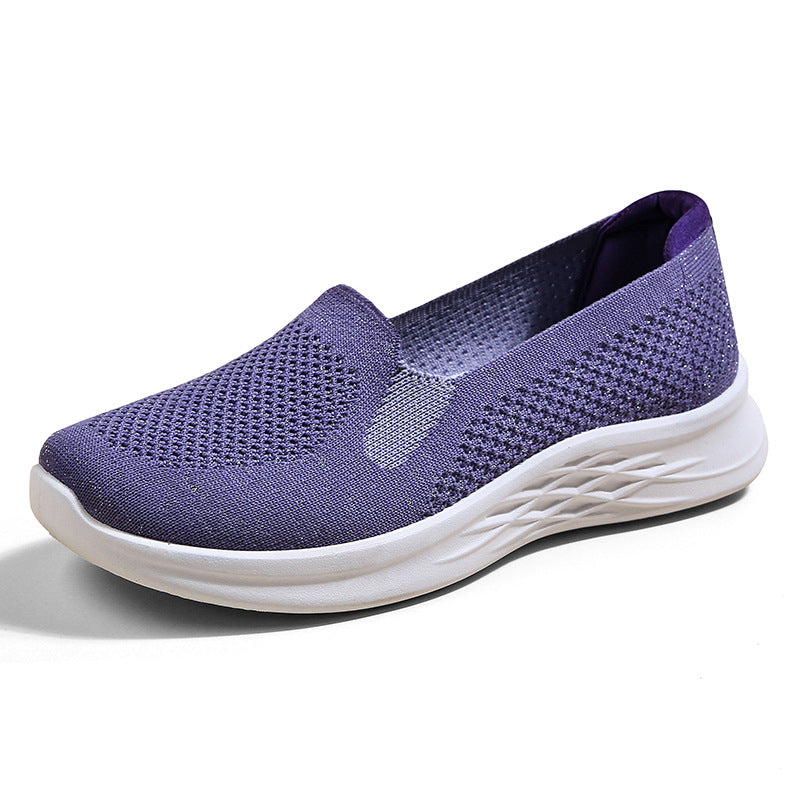 Women's Breathable Casual Slip-Ons with Non-Slip Sole