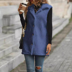 Women's Elegant and Cozy Teddy Jacket with Button Placket