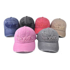 Men's Distressed Casual Embroidered Cap