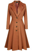 Elegant Tailored Wool-Look Coat