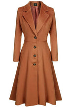 Elegant Tailored Wool-Look Coat