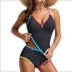Women's Swimsuit with High-Quality Cut and Color-Accented Details