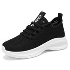 Women's Breathable Sneakers with Elastic Upper