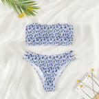 Women's Bandeau Bikini with Sophisticated Knot Design