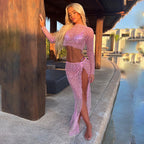Women's Elegant Sheer Beach Set