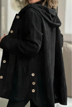 Women's Fleece Hoodie Coat