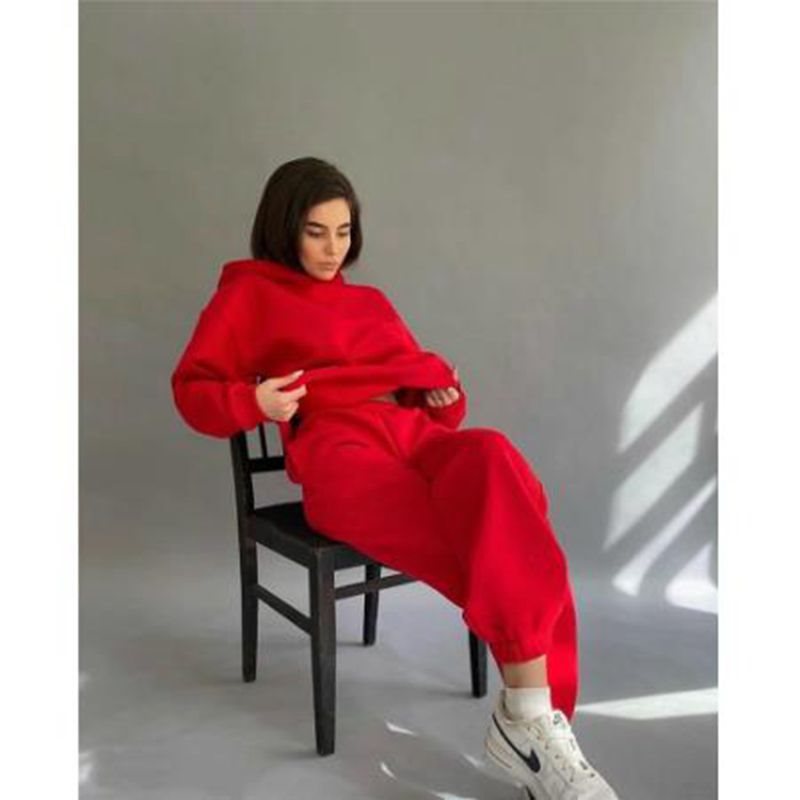Women's Casual Hoodie and Jogger Set