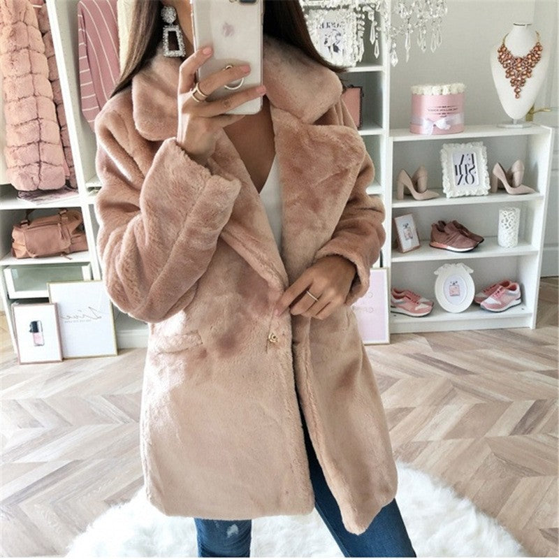 Women's Cozy Teddy Coat