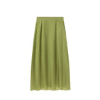 Women's High-Waisted Maxi Skirt with Side Slit