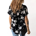 Women's Floral Design Blouse