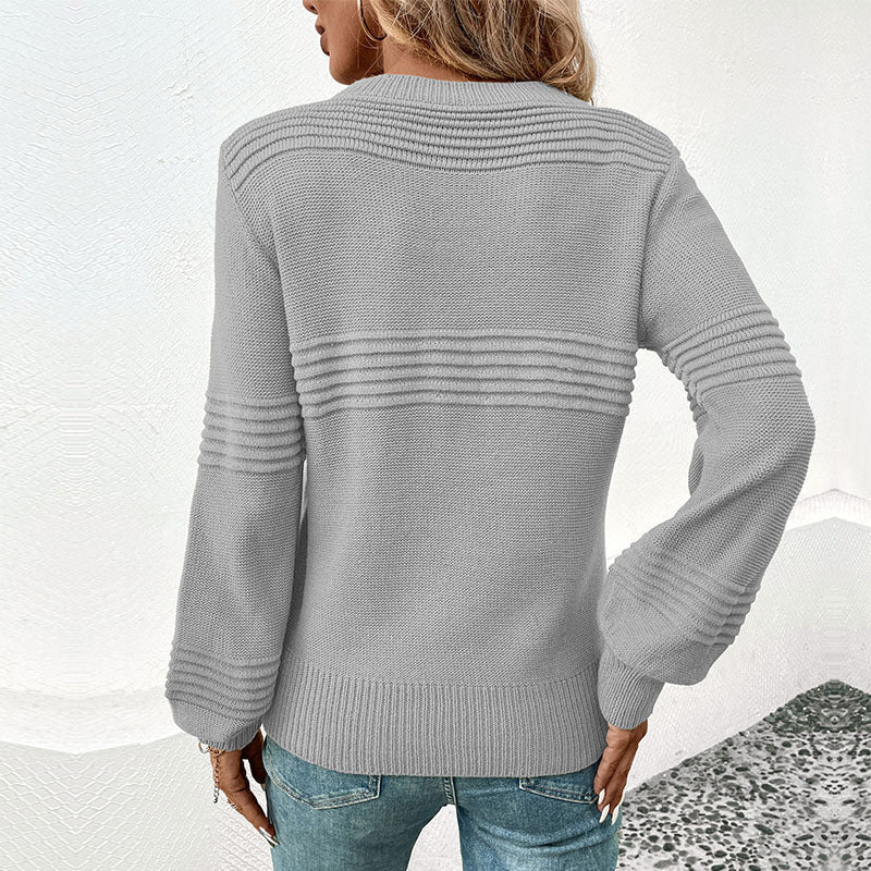 Textured Knit Sweater