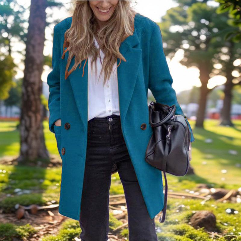 Elegant Wool Overcoat