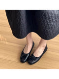 Women's Ballet Flats with Bow Detail