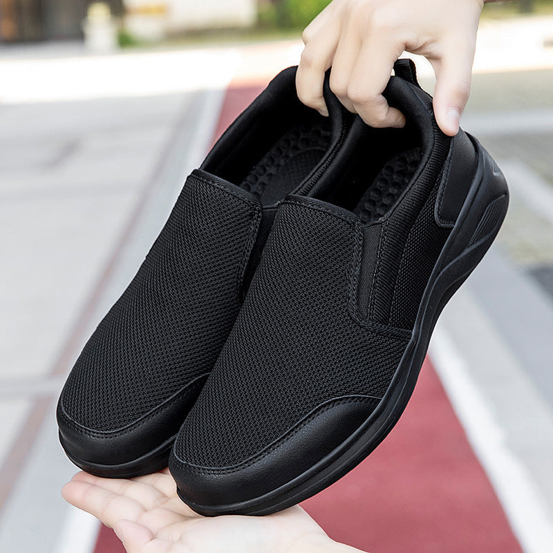 Women's Breathable Slip-On Sneakers with Shock-Absorbing Sole
