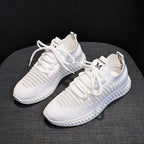 Women's Breathable Sports Sneakers with Flexible Sole