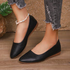 Women's Ballet Flats with Flexible Footbed and Elegant Design