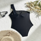 Women's Asymmetrical One-Piece Swimsuit