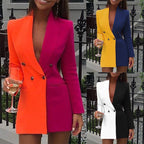 Women's Two-Tone Blazer Dress