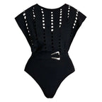 Women's Swimsuit with Elegant Cut and Fashionable Details