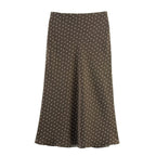 Women's Polka Dot Midi Skirt