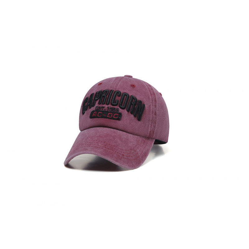 Men's Embroidered Cotton Baseball Cap