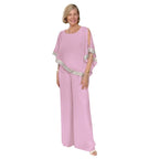 Women's Elegantly Cut Two-Piece Ensemble
