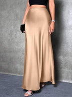 Women's Maxi Skirt with Flowing Cut