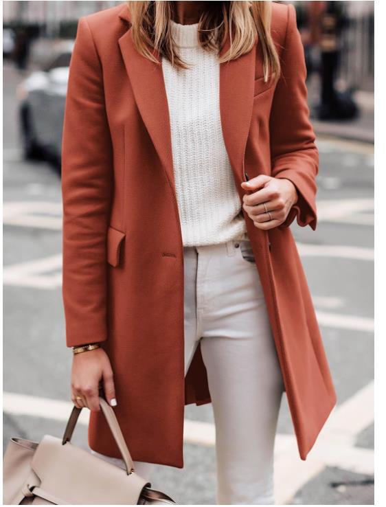 Women's Elegant Longline Blazer