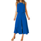Women's Flowy Wide-Leg Jumpsuit