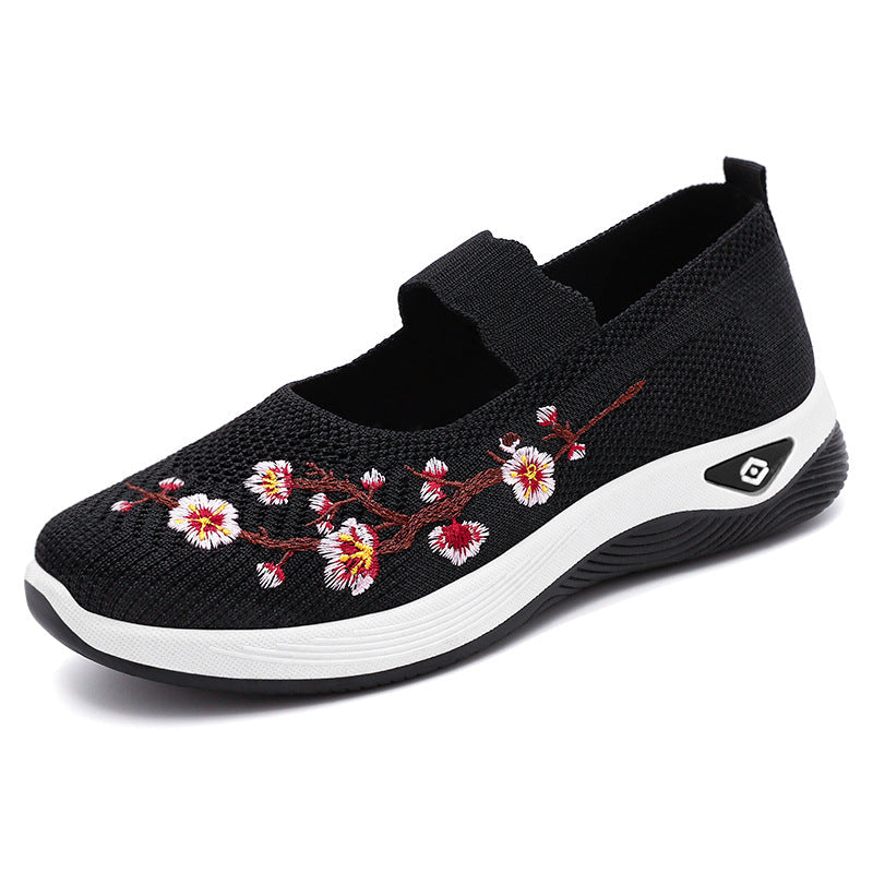 Women's Breathable and Decorative Slip-On Shoes