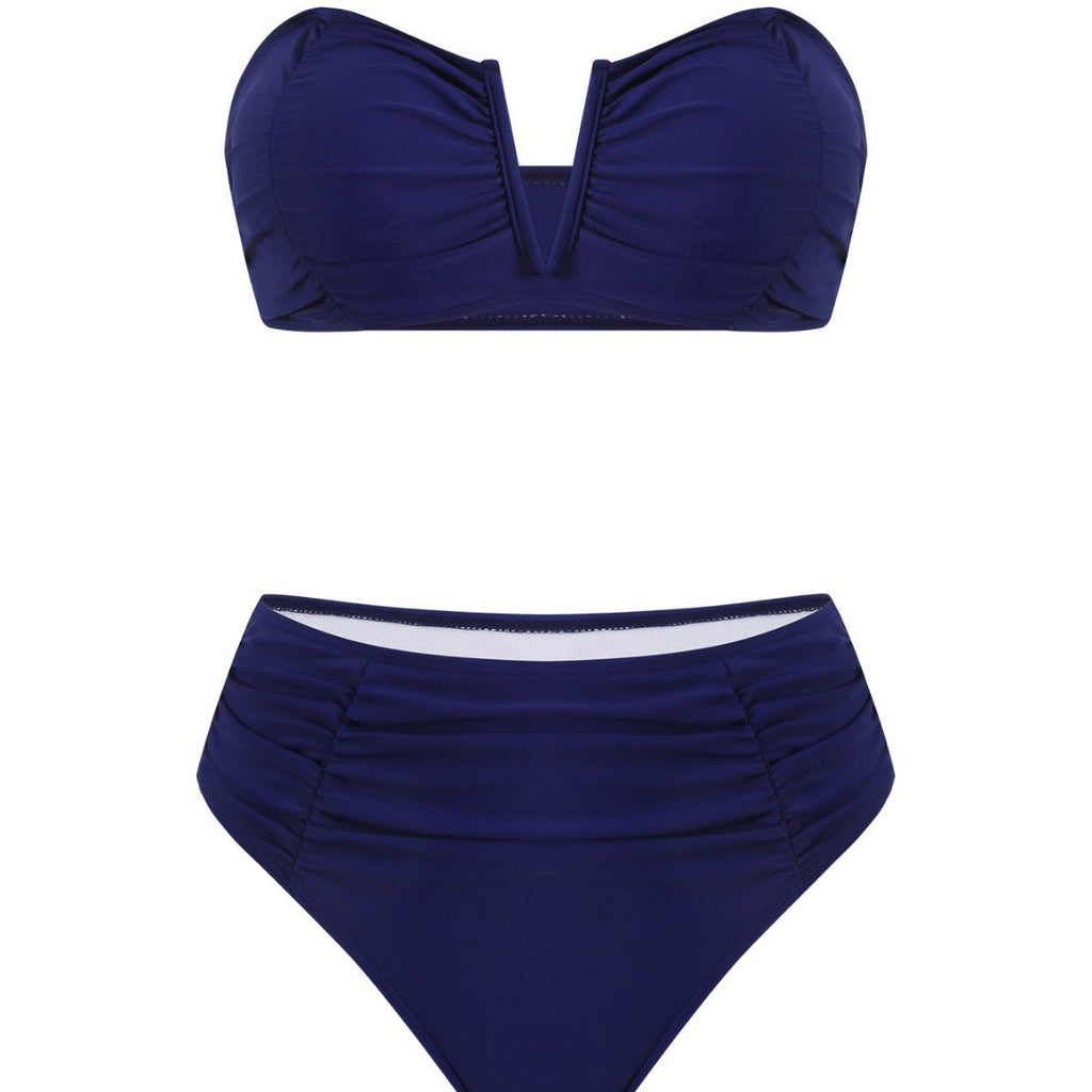 Women's Swimsuit Set with Skirt