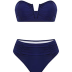 Women's Swimsuit Set with Skirt