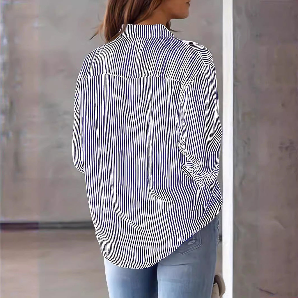 Women's Casual Striped Blouse