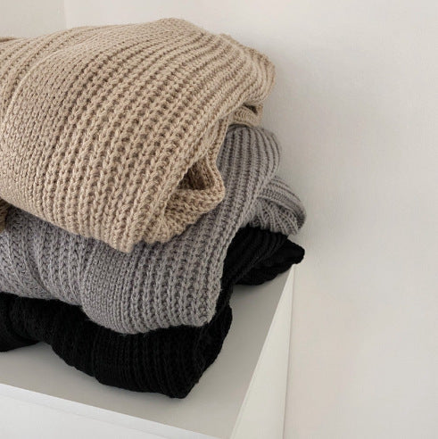 Women's Open-Front Chunky Knit Cardigan
