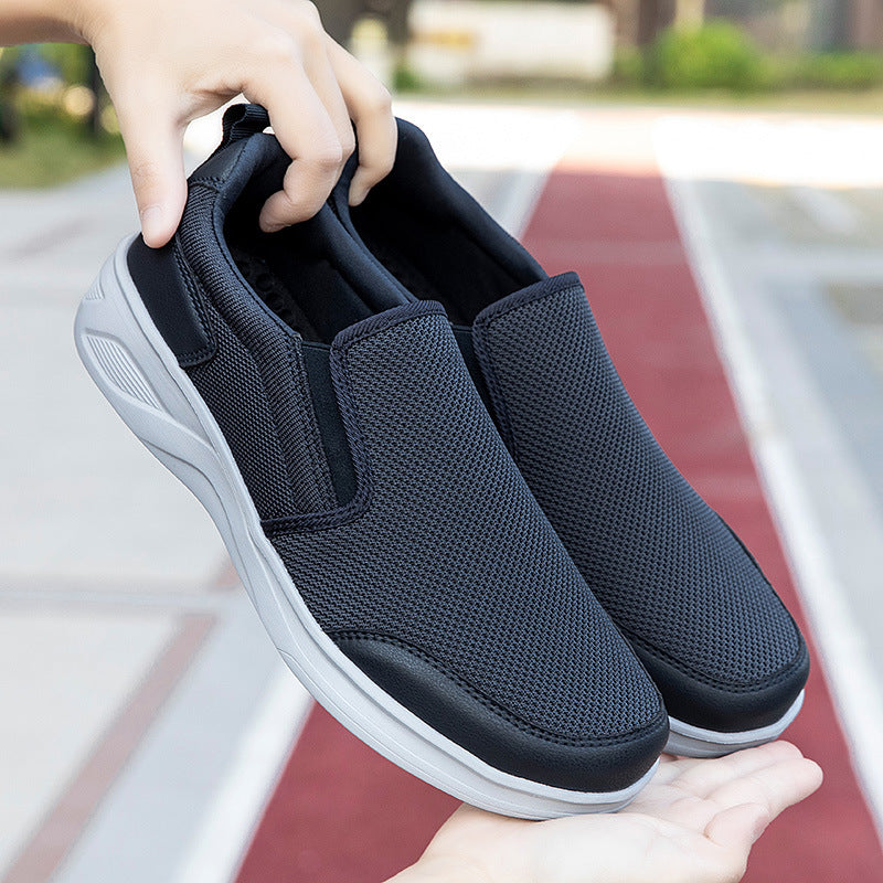 Women's Breathable Slip-On Sneakers with Shock-Absorbing Sole
