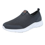 Women's Breathable Slip-On Sneakers with Innovative Surface Structure