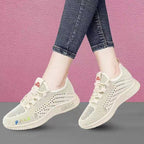 Women's Breathable Casual Sneakers with Flexible Sole