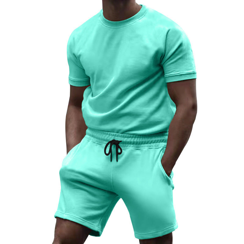 Men's Short-Sleeve Sweat Set