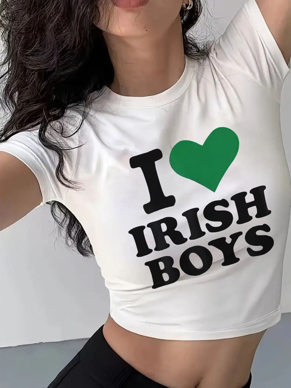 Women's Statement Crop T-Shirt