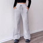 Women's Comfortable High-Waist Drawstring Pants