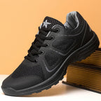 Women's Breathable Sneakers with Flexible Sole and Non-Slip Design