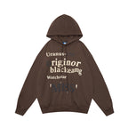 Women's Casual Hoodie with Trendy Lettering