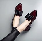 Women's Ballet Flats with Decorative Bow