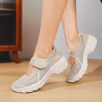 Women's Breathable Hook-and-Loop Shoes