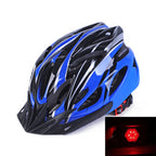 Mountain Bike Helmet with Integrated Safety Light