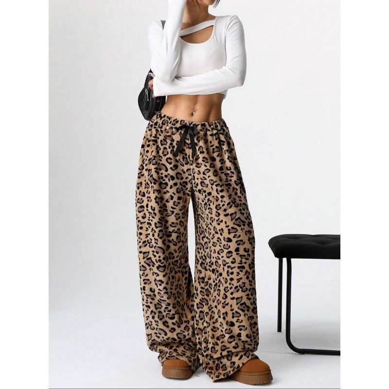 Women's Comfortable Leopard Print Pants