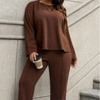 Women's Leisure Suit with Casual Cut and Comfortable Materials
